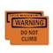 Signmission Safety Culture Sign, 14 in Width, Vinyl Decal, Rectangle OS-2PACK-WS-D-1014-L-12051 - alternate 1